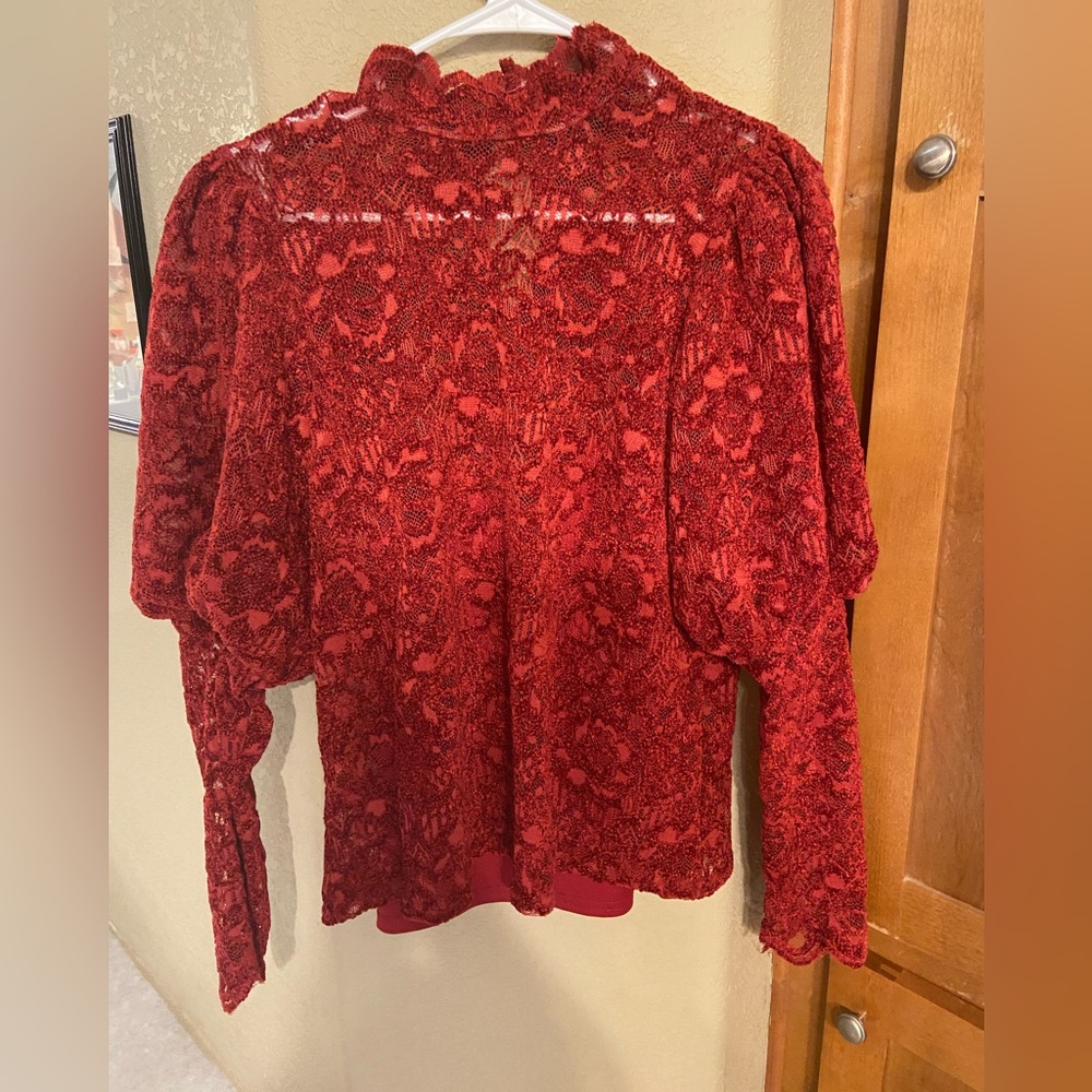 Vici puff sleeve blouse